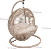 Mini Hangstoel Swing Simba Kat / Hond Beige | Creme Kussen