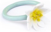 Lanco - anneau de dentition en caoutchouc - lotus - vert
