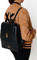 Vertical Quilted Backpack Dames - Zwart - Maat OneSize