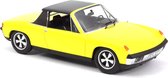 VW- Porsche 914-6 1973 Jaune - Voiture miniature Norev 1/18