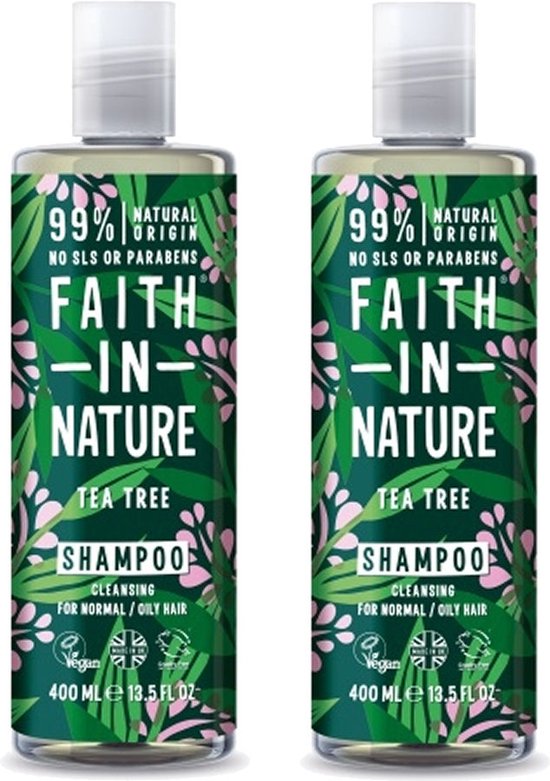 Foto: Faith in nature shampoo tea tree 2 pak