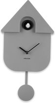 Wall clock Modern Cuckoo mouse grey