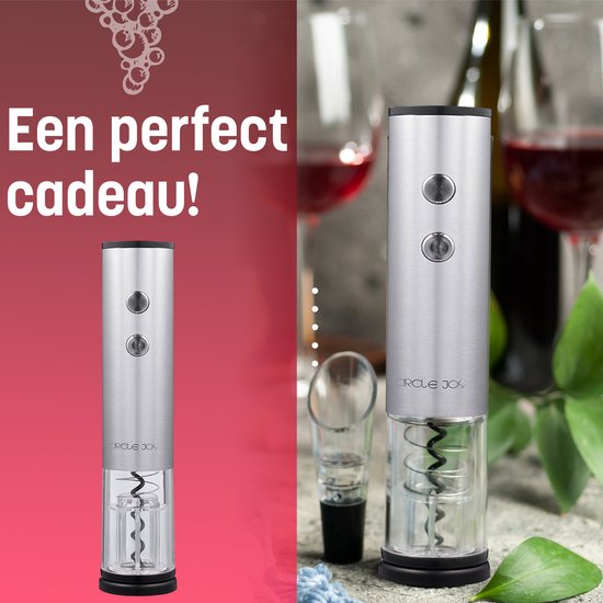 CIRCLE JOY Elektrische wijnflesopenerset, oplaadbare