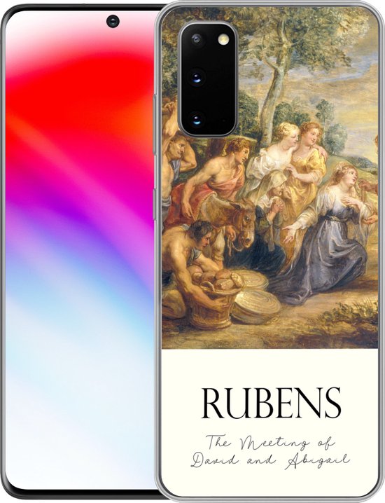 Coque Samsung Galaxy S20 - Rubens - Art - La rencontre de David et Abigail - Siliconen Phone Case