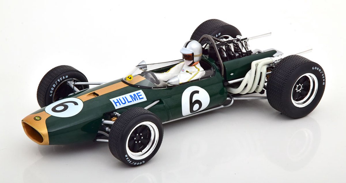 Brabham BT20 #6 2nd Britain GP 1966 - 1:18 - Modelcar Group