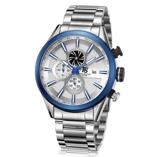 T5 heren horloge T5H3627GΑ Stainless steel Alloy case Stainless