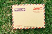 10 Post Airmail Envelopjes - Kleine Envelop Post 7,5 X 10 cm - Enveloppen Voor Cadeau Of Hobby