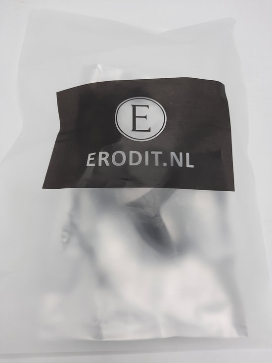 Witte verpakking met Erodit.nl logo.