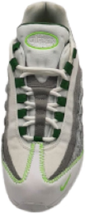 Nike - Jongens/Volwassen - Schoenen - Wit/Groen/Grijs - Maat 40 | bol.com