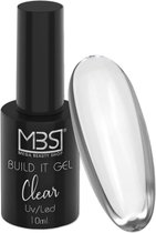 BIAB Gel- Build It Gel- 10ML-Builder in a Bottle- MBS- Clear- gelnagels