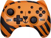 X-Rocker - Wild Tiger - Draadloze Controller Geschikt voor Nintendo Switch - 2 Frontjes (2 gezichten) - Junior Gamers