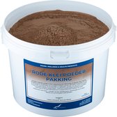 Rode klei poeder pakking 1 kg - 100% natuurlijk - voor klei masker en lichaamspakking