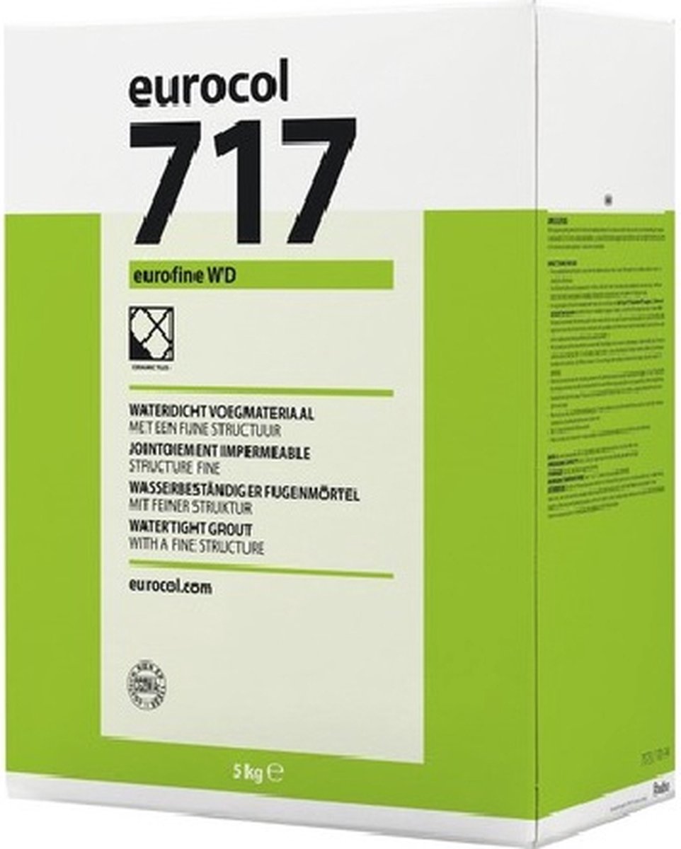 Eurocol Voegmiddel voor keramisch houtlooktegels ds.5 kg elegant 717 - Eurocol