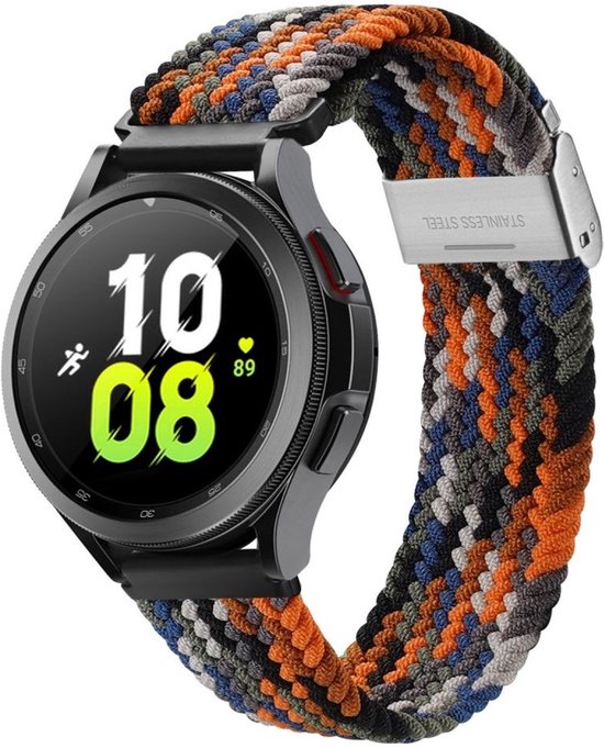 Dux Ducis Mixture II Strap Universeel Smartwatch Bandje 22MM Camo