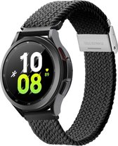 Dux Ducis Mixture II Strap - Universeel Smartwatch Bandje 22MM - Zwart