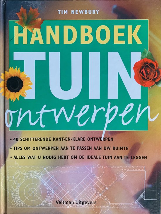 Cover van het boek 'Handboek tuinontwerpen' van Tim Newbury