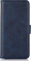 Mobigear Telefoonhoesje geschikt voor Nokia G60 5G Hoesje | Mobigear Wallet Bookcase Portemonnee | Pasjeshouder voor 3 Pasjes | Telefoonhoesje voor Pinpas / OV Kaart / Rijbewijs - Blauw