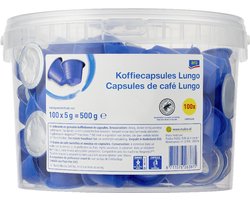 Aro - Koffiecapsules - Lungo - 100 stuks - Grootverpakkingen