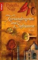 Koriandergrün und Safranrot