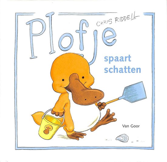Cover van het boek 'Plofje spaart schatten'