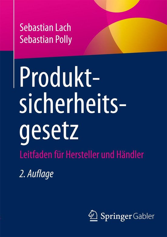 Produktsicherheitsgesetz - cover