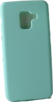 Telefoon Hoesje zachte achterkant - Back Cover voor Samsung Galaxy A8 2018 A530 - Mint Groen