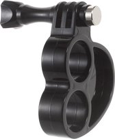 Shop4 - GoPro HERO6 Ringhouder - voor Grip en Stabilisatie Zwart