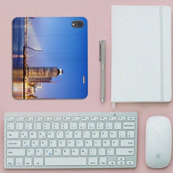 Couverture de livre pour iPhone XR avec fermeture magnétique Rotterdam