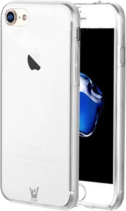 Hoesje geschikt voor Apple iPhone 6/6s - Voor en Achterkant 360 Graden  Bescherming... | bol