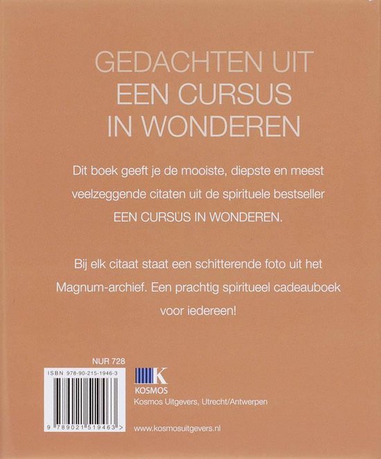 Gedachten Uit Een Cursus In Wonderen, Onbekend Gedachten Uit Een Cursus In Wonderen, Onbekend