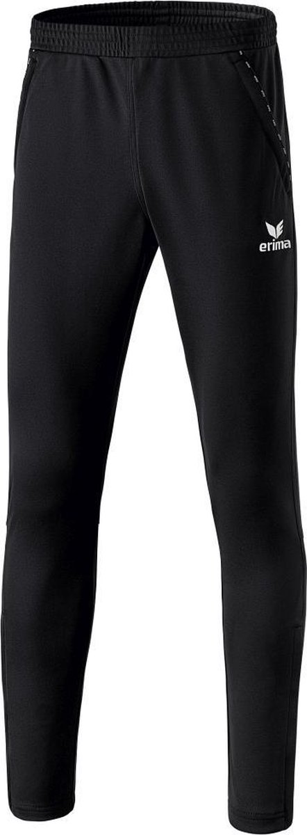 Erima Trainingsbroek met tussenstukken op de kuiten 2.0 Volwassenen - Zwart - Maat XXXL