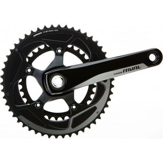 SRAM Rival 22 Zwengel 50/34 BB30 11-speed zwart Pedaalarmlengte 170 mm — afbeelding 3