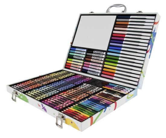 Crayola - Kleurkoffer Inspiratie (140st) - Creatieve Activiteiten Cadeau  voor Kinderen | bol.com