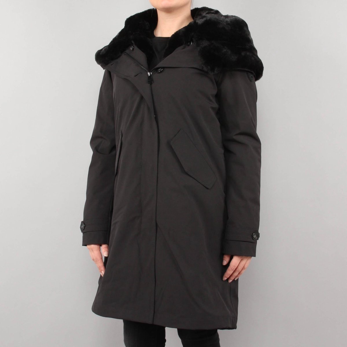 Airforce Long Teddy Parka XS