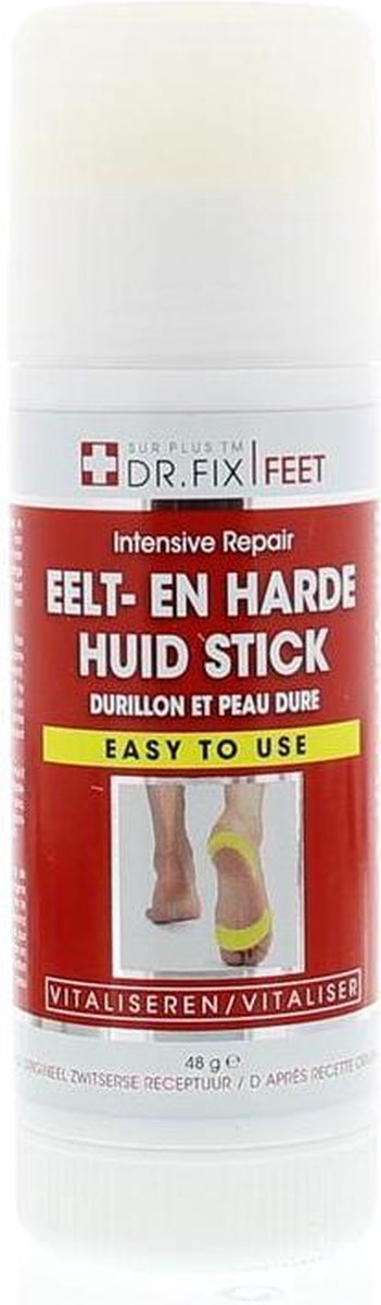 Dr. Fix Eelt- en Harde Huid Stick - 48 gram - Eelt- en Harde Huid Stick