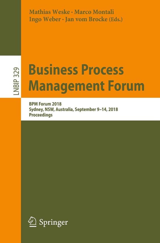 Springer Nature Proceedings Computer Science - Business Proc ... - cover