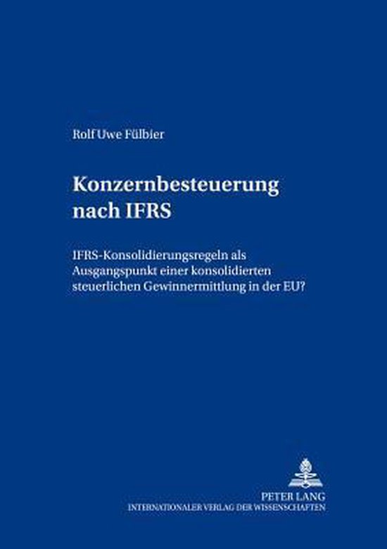 Konzernbesteuerung nach IFRS - cover