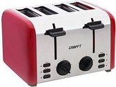 Crafft toaster- 4 sneeën- 1500W - CTACER15004TEN