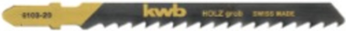 KWB decoupeerzaagbladen metaal, hout in casette