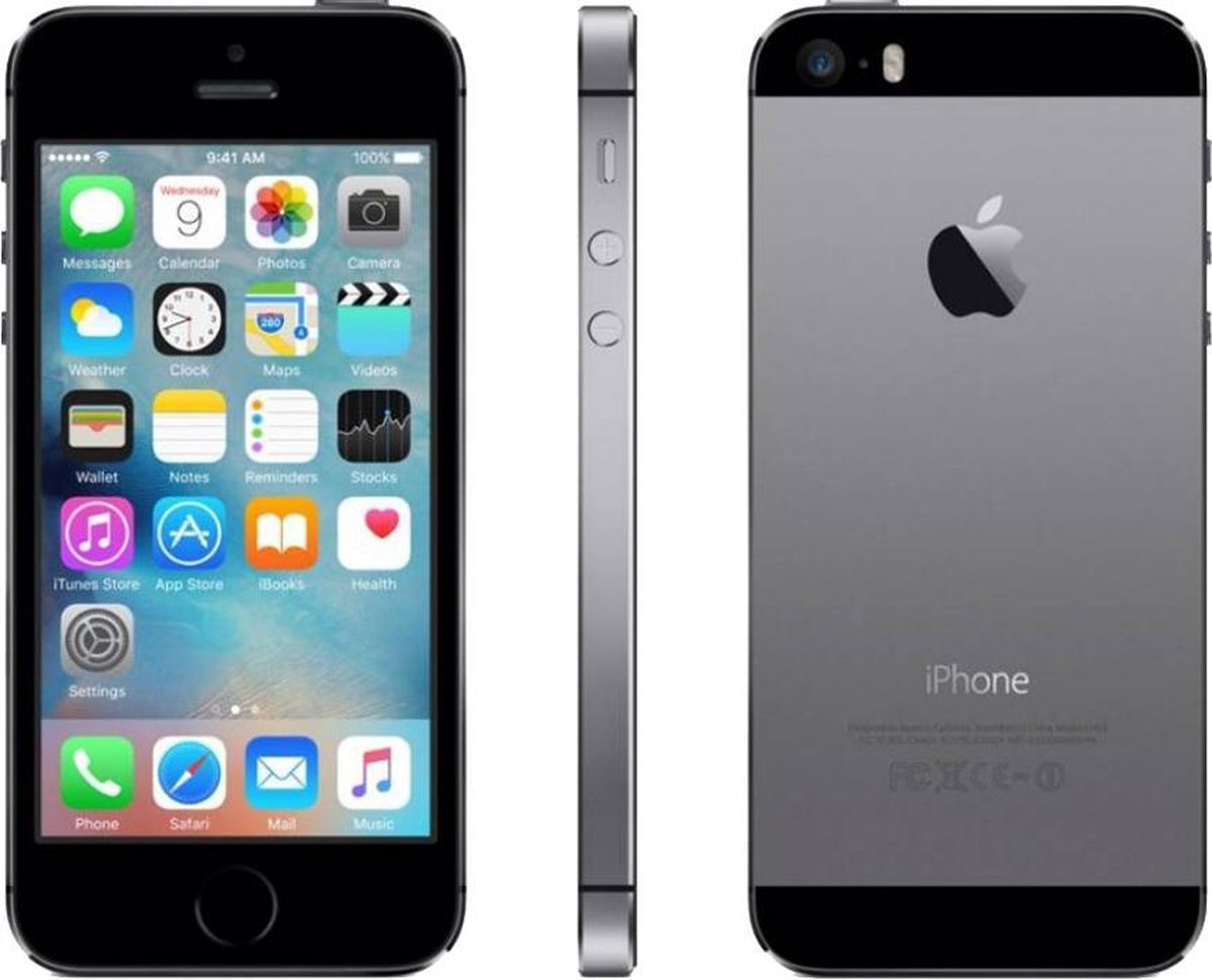 Voetzool herfst Wat dan ook Apple iPhone 5s -16Gb - Spacegrijs | bol.com