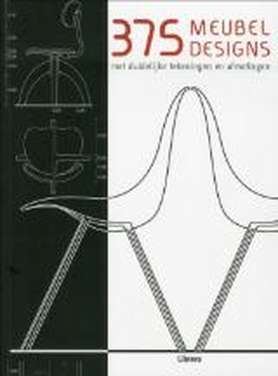 Cover van het boek '375 Meubel ontwerpen' van  Nvt