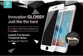 Jade Anti-Blue ray Full Screen Tempered Glass voor Apple iPhone 7 Plus / 8 Plus (0.18mm) - Wit