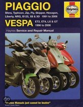 Haynes Service & Repair Manual Piaggio Vespa