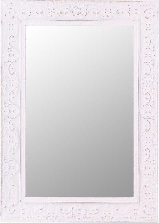 bol.com | Moderne barok spiegel met witte lijst 27 x 38 cm