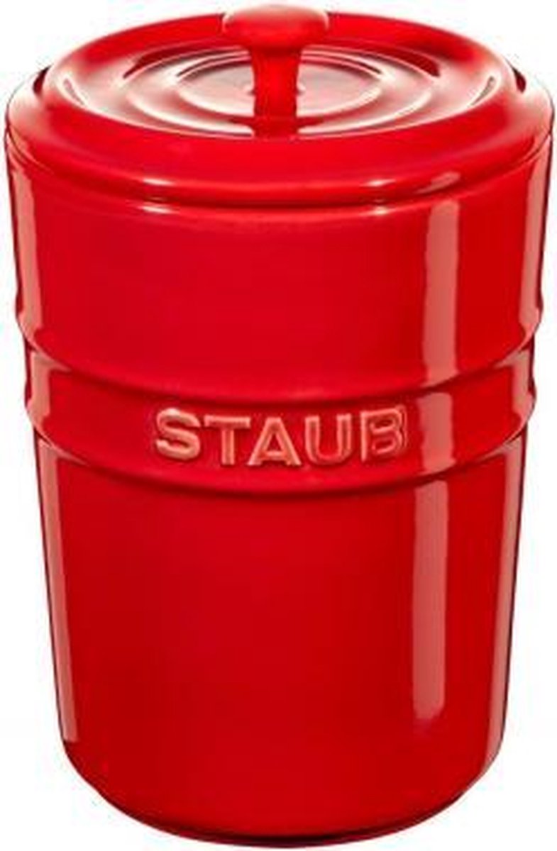 VOORRAADPOT MET DEKSEL 1 L KERS CERAMIC BY STAUB 40511-792