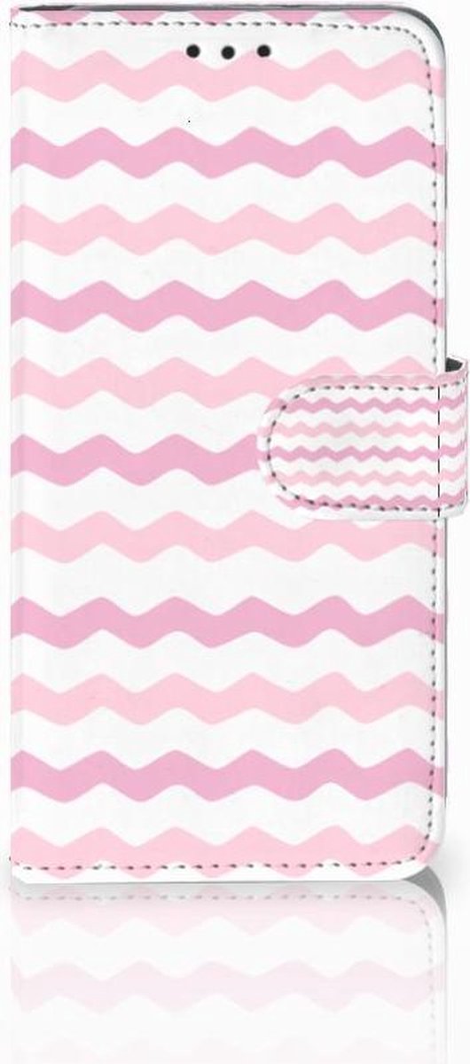 Samsung Galaxy S10 Plus Telefoon Hoesje Waves Roze