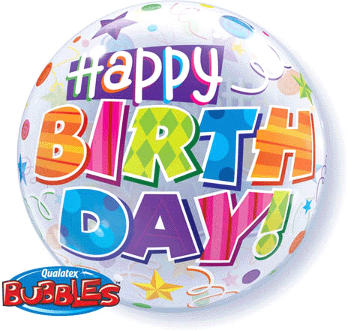 Happy Birthday Bubbel Ballon Bol Com