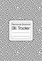 Personal Finance Bill tracker 7x10 in 100 pages