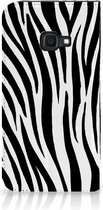 Geschikt voor Samsung Galaxy Xcover 4s Hoesje maken Zebra