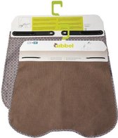 Qibbel Canvas Elements Q727 - Pare-brise Styling Set - Faded Brown